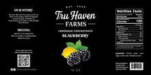 Load image into Gallery viewer, Blackberry Lemonade Concentrate