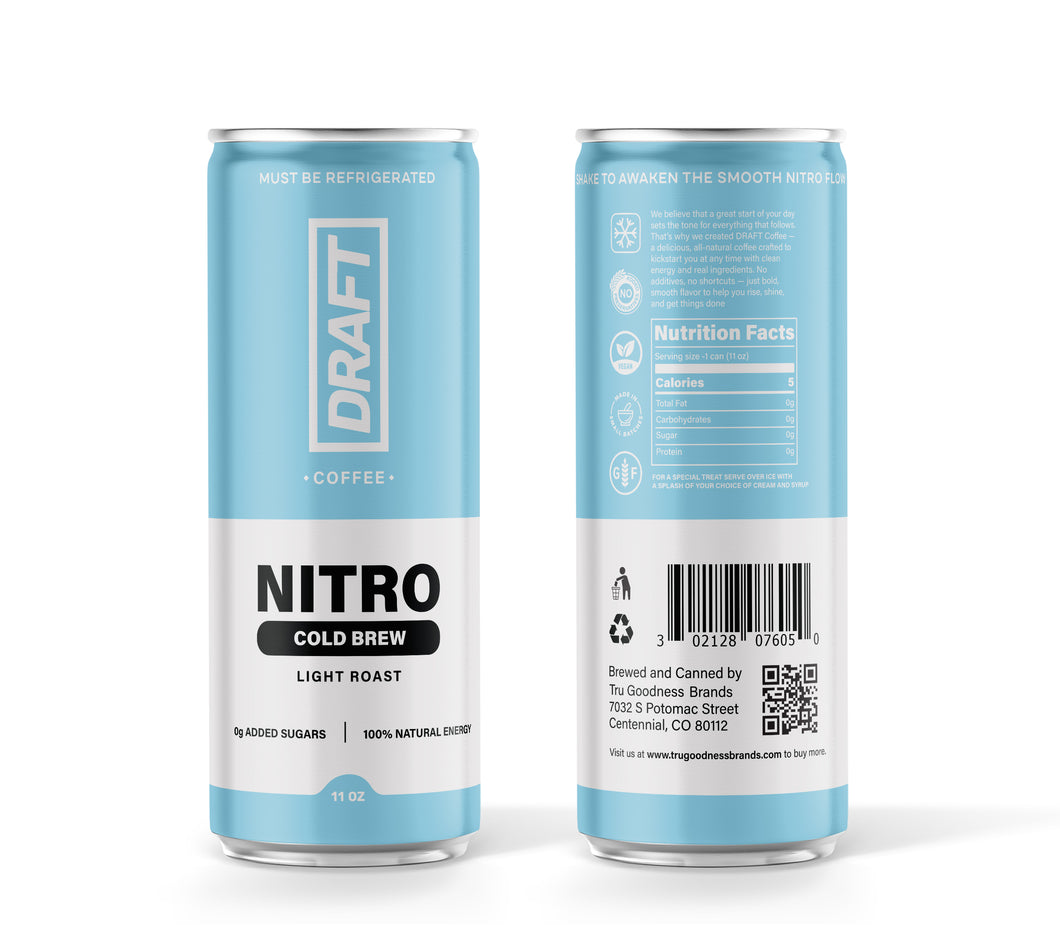 NITRO Cold Brew Coffee - Light Roast