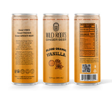 Load image into Gallery viewer, Blood Orange Vanilla GINGER BEER by Wild Roots
